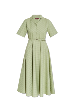 Gucci Silk dress with waist belt | Women's Clothing | Vitkac